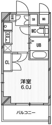 スペーシア高円寺Ⅱの間取り画像