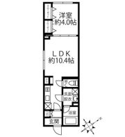 クリオ ラモード水天宮前の間取り画像