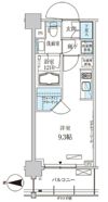 パークアクシス菊川ステーションゲートの間取り画像