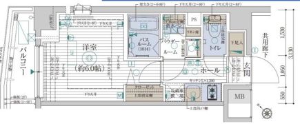 エステムプラザ品川西小山の間取り画像