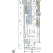 エステムプラザ品川西小山の間取り画像