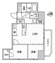 ディームス上野の間取り画像