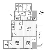 ディームス上野の間取り画像