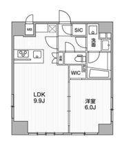 ALTERNA銀座の間取り画像