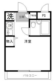 スカイコート新中野の間取り画像