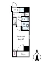 ファーストプレイス菊川の間取り画像