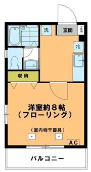 ブランドール中根の間取り画像