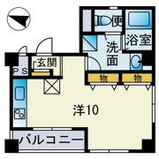 リノスタイル月島の間取り画像