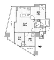 ディームス蔵前Avenueの間取り画像