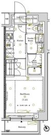 ARKMARK東大井の間取り画像