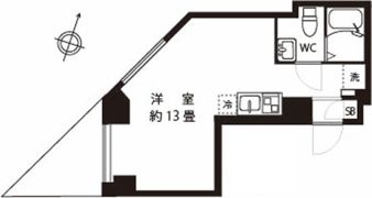 スターレジデンス広尾の間取り画像
