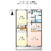 グラッチェⅡ番館の間取り画像