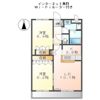 グラッチェⅡ番館の間取り画像
