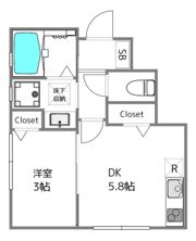 MKS世田谷赤堤の間取り画像