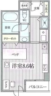 コンフォート荻窪の間取り画像