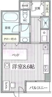 コンフォート荻窪の間取り画像