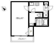 インベスト蒲田East7の間取り画像