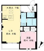 Blan cube 戸越公園の間取り画像