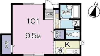 メゾンJフォーレの間取り画像