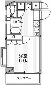 スペーシア高円寺Ⅱの間取り画像