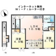 コントレイル糸引の間取り画像