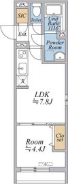 リブリ・曳舟の間取り画像
