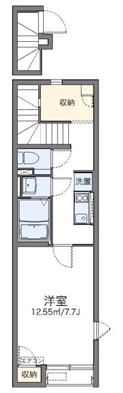 レオネクストカサ リリオⅡの間取り画像