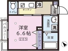 エスポワール東大井の間取り画像