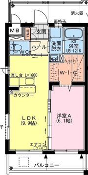 ラファエラの間取り画像
