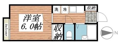 赤堤エスタシオンの間取り画像