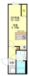 CFジオーレ小岩クレストの間取り画像