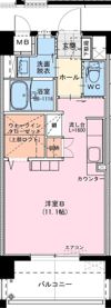 Chic Forum JYM （シック フォーラム ジェイワイエム）の間取り画像