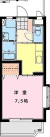 メゾンドール青葉の間取り画像