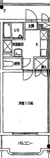 マンションHINOの間取り画像
