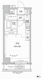 RELUXIA本所吾妻橋Ⅲの間取り画像