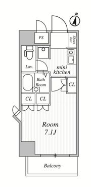 プレサーブ・Kの間取り画像
