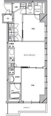 大田区南馬込6丁目 マンションの間取り画像