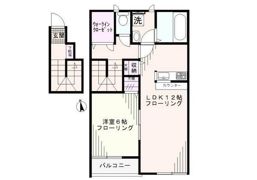 大田区北糀谷1丁目 アパートの間取り画像