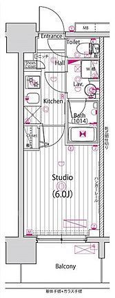 ガーラ・プレシャス大森 602の間取り画像