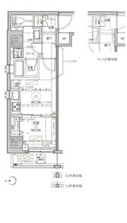 クレイシア秋葉原ラグゼスウィートの間取り画像