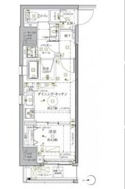 クレイシア秋葉原ラグゼスウィートの間取り画像