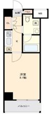 クレヴィスタ大森西の間取り画像