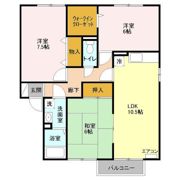 TOPAS PLAZA Ⅳの間取り画像