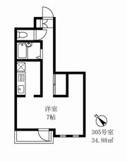 アスパ小石川の間取り画像