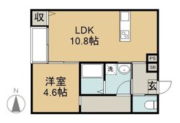 CUORE B棟の間取り画像