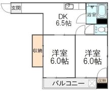 コーポウエダの間取り画像