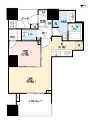 DEUX TOURSCanal ＆ Spa WESTの間取り画像