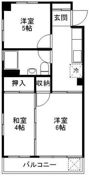 寺田マンションの間取り画像
