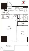 V－style入谷の間取り画像