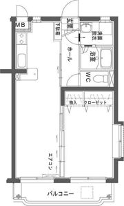 ユーミー波島の間取り画像
